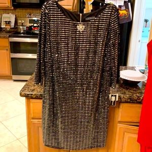 Jessica Howard black party dress NWT